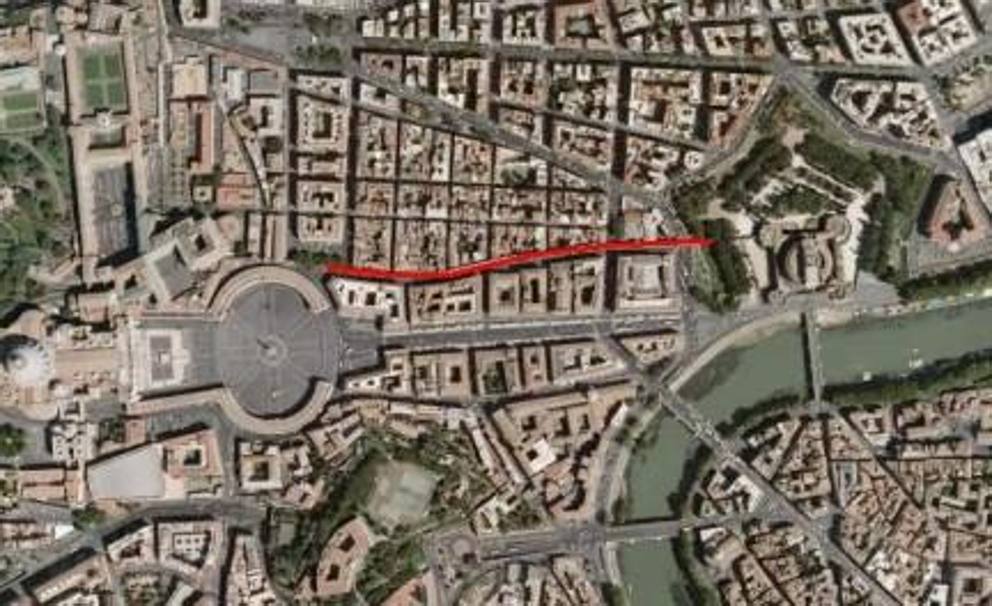 The Fortress became so dangerous, a secret passageway was made to ensure the safety of Popes.16th century, Pope Alexander VI, aka RODRIGO BORGIA, Fortified the hell out of Castel Sant'Angelo, adding bastions, a round tower, plus made the waters around it moat(Italy)8/13