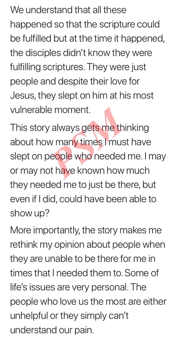 Postsubman's tweet photo. - “Even for Jesus, life became personal” - Lawyer shares deep insight. https://t.co/Io84xIfEHY
