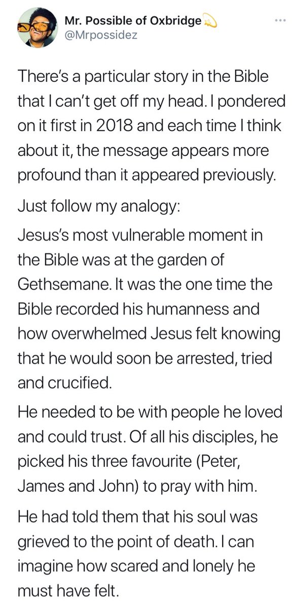 Postsubman's tweet photo. - “Even for Jesus, life became personal” - Lawyer shares deep insight. https://t.co/Io84xIfEHY