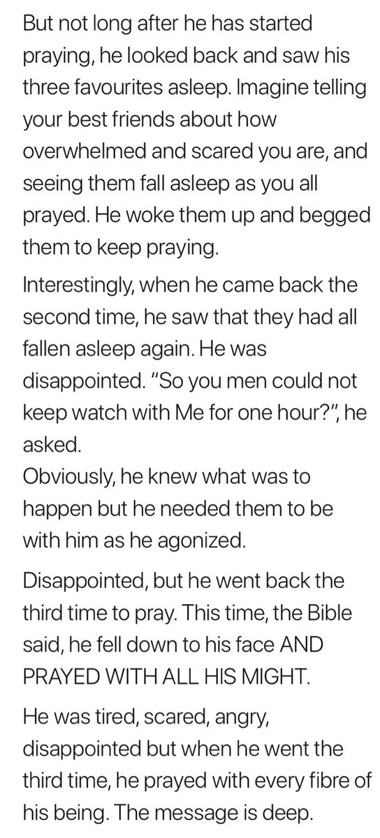 Postsubman's tweet photo. - “Even for Jesus, life became personal” - Lawyer shares deep insight. https://t.co/Io84xIfEHY