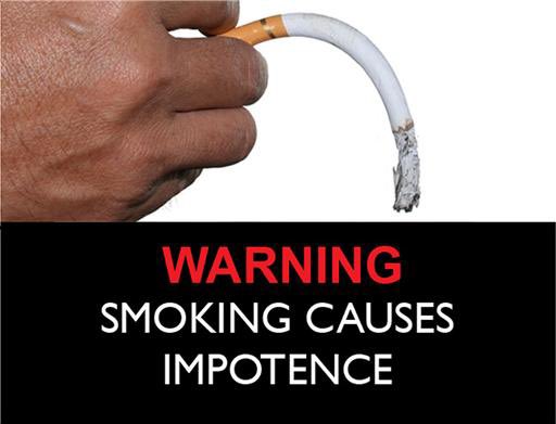 6) These kind of anti smoking ads work. Men who smoke knew it caused cancer, that didn’t stop them. But once erectile dysfunction and sperm quality negative effects were revealed, the public perception shift was quite dramatic among men. Hence this type of message could work.