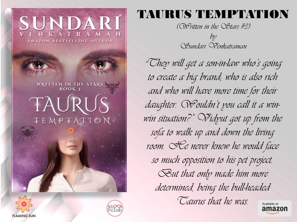 Sundari Venkatraman On Twitter Taurustemptation Writteninthestars 3 Romance Hotnewrelease Taurus Cancer Taurusguy Cancergirl It Was So Damn Impressive That Such An Attractive Man Could Cook So Deliciously As Well Amazonkindle Amazonkdp