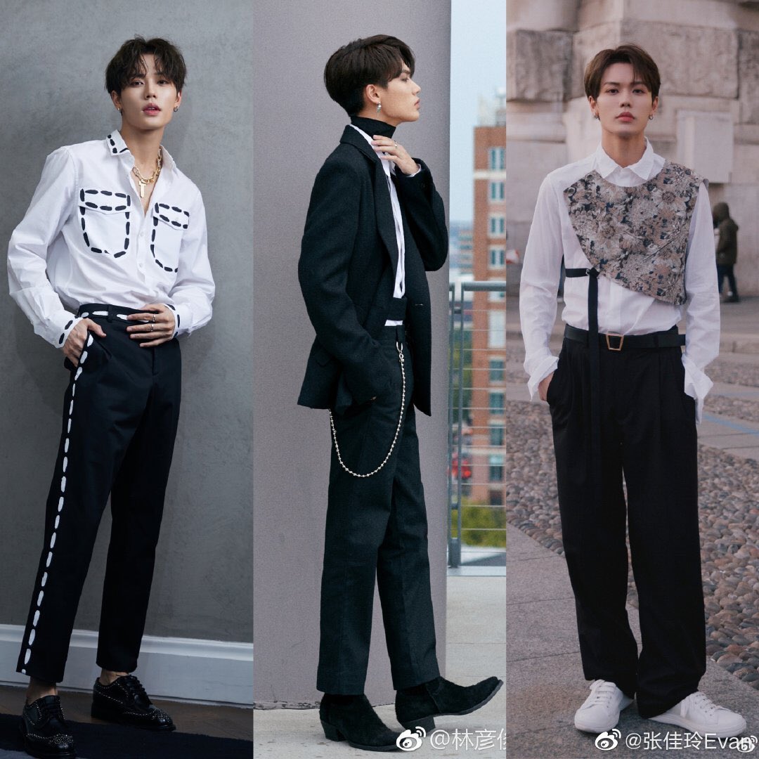 yanjunsolo's tweet photo. yanjun’s fashion always makes him look like he’s on the runway https://t.co/Egv8h4tfX8