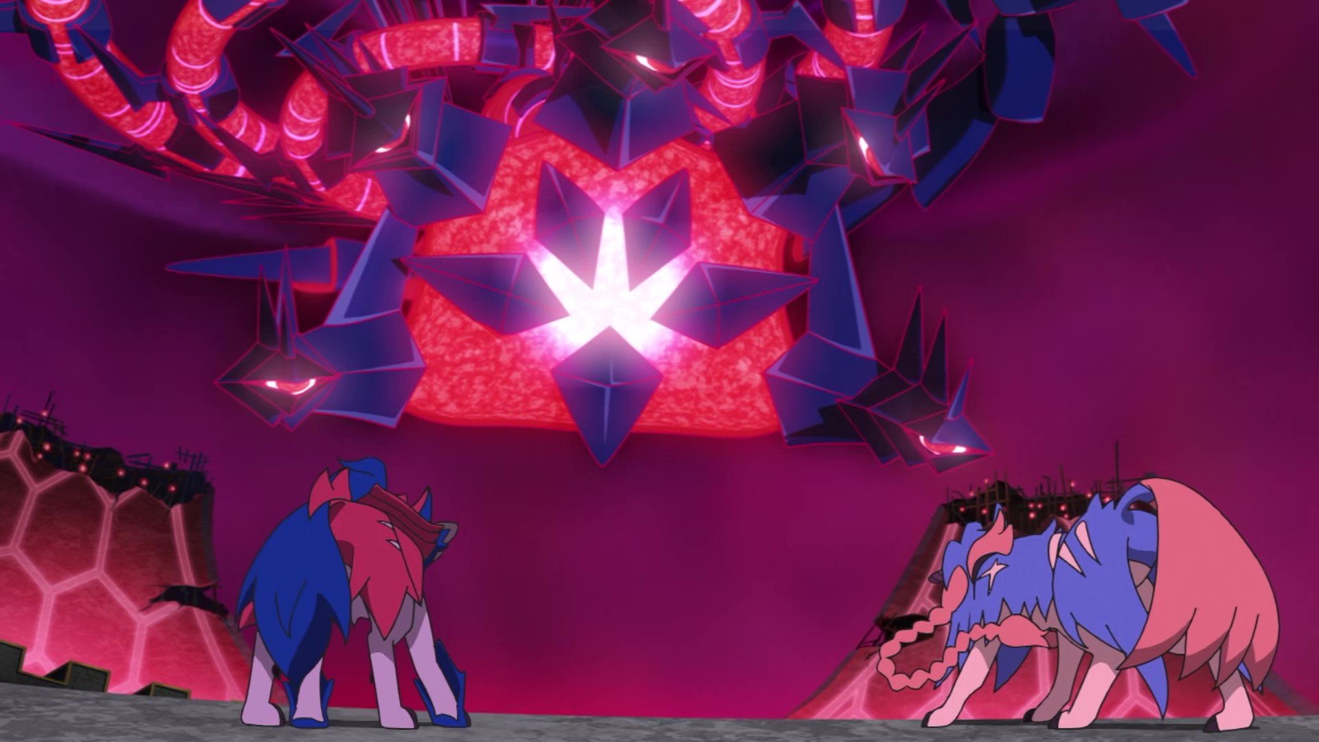 アニメ ポケットモンスター 公式 アニポケ ハイライト 第45話で サトシ と ゴウ は ザシアン と ザマゼンタ と共に ムゲンダイナ に立ち向かいました ガラルの未来と みんなの希望のために 第45話の見逃し配信でもう一度観てね 見逃し