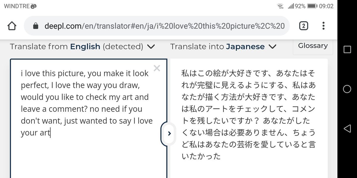 Gran 私は英語を英語に翻訳しましたw