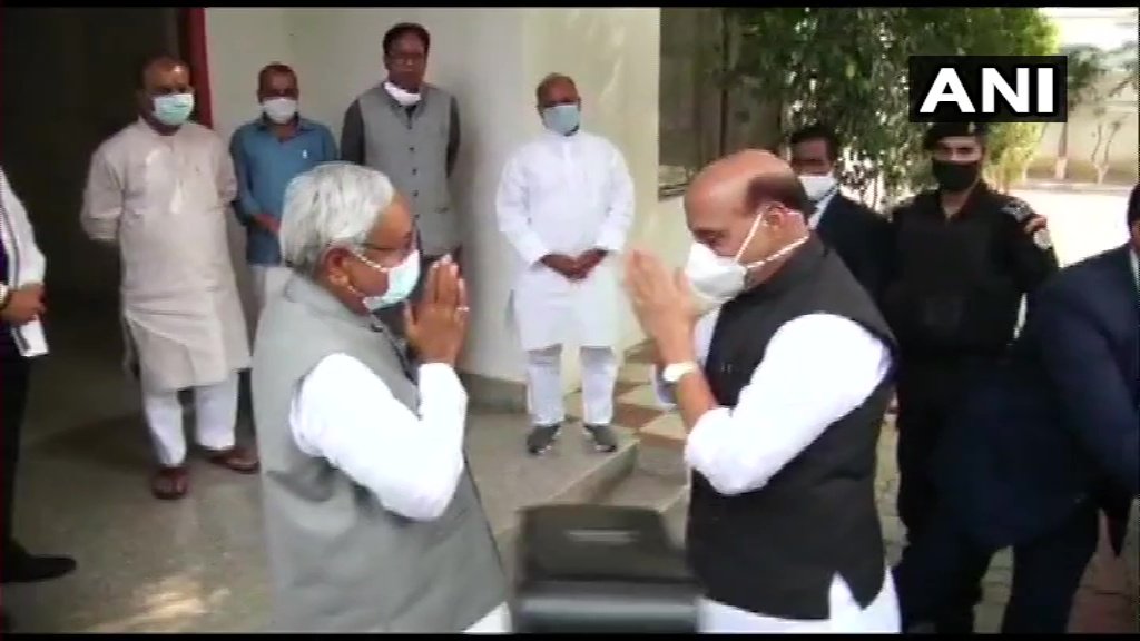 AniBihar's tweet photo. JD(U) Chief Nitish Kumar named as the next Chief Minister of Bihar, in NDA meeting at Patna

Visuals from NDA meeting at Patna, Bihar https://t.co/YSV8qKSJHt