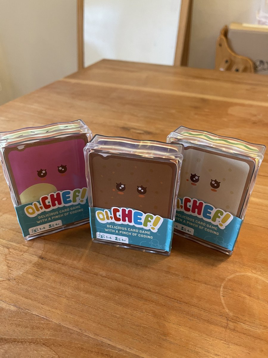 DuckDaBomb's tweet photo. It’s here! It will be for sale in a couple of days and there are only 100 boxes of it, just for this Xmas ! 

#cardgame #cardgameforkids #codingcardgame https://t.co/xKpPppFm3O