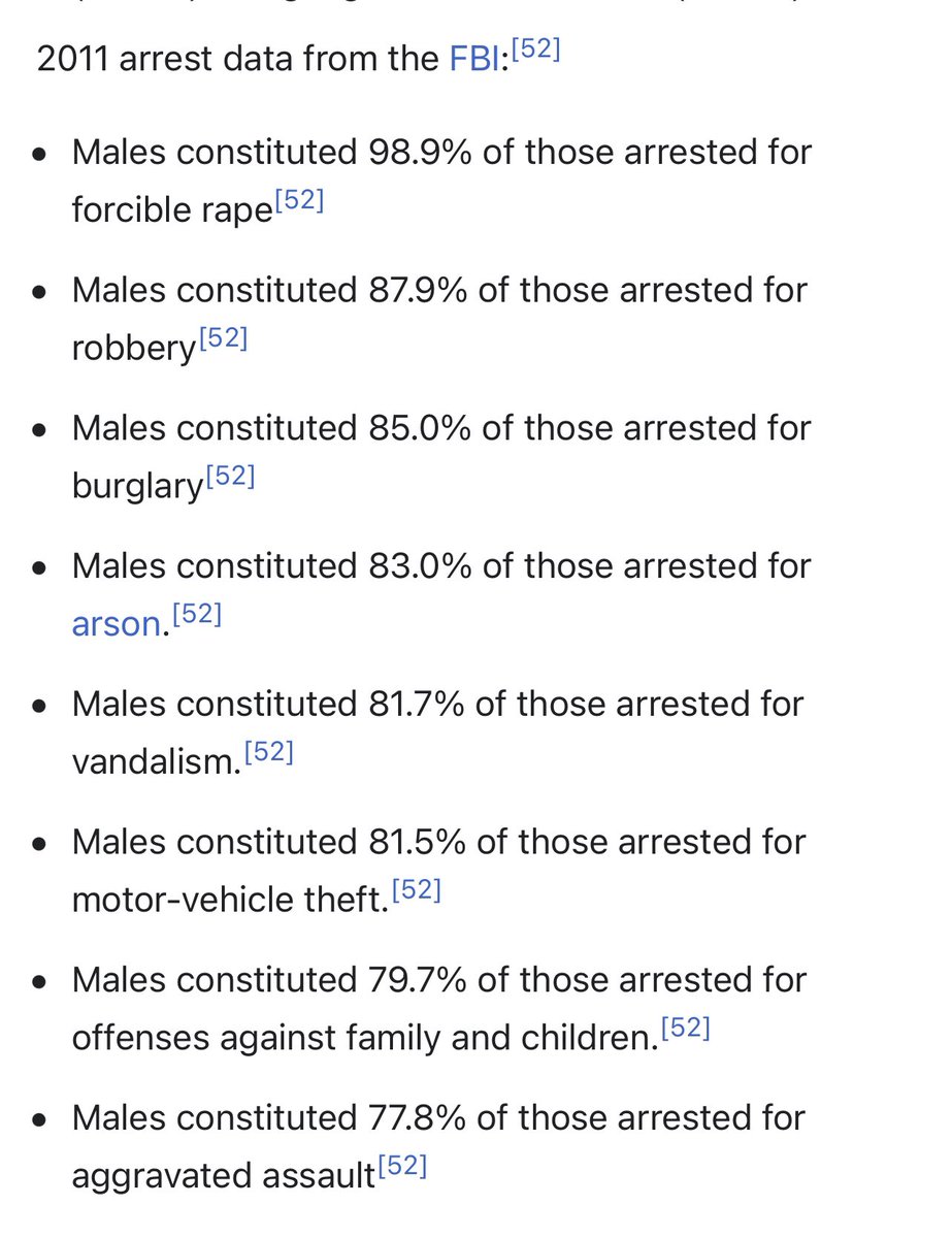 44.These numbers don’t even take into account that nearly 80% of sexual assaults go unreported to the police.Throughout the world, the same story plays out, for all historical time periods.Violent crime is FAR more common among biological males. @DeanAllisonMP  @MelArnoldMP