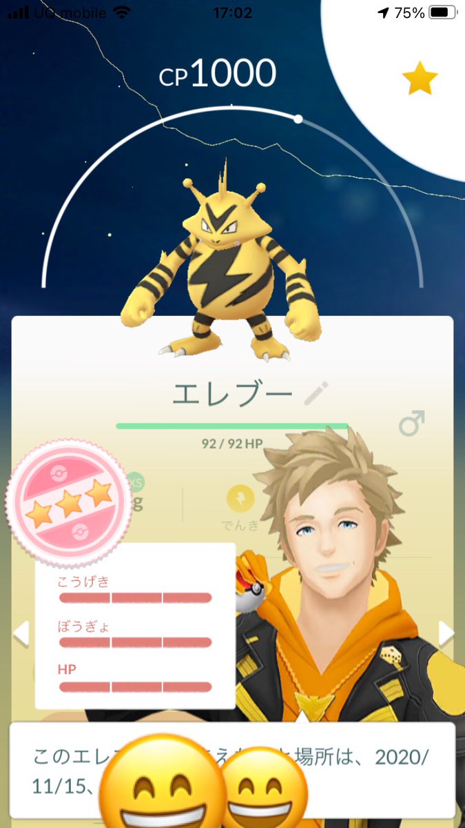 エレブー色違い