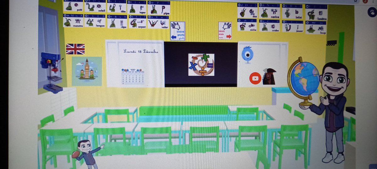 JujuPirat's tweet photo. #cp #classenumerique #lalilo #virtuelle
J'ai enfin avancé sur ma classe numérique. Je suis reparti de ma classe en 3d, pour que les élèves soient moins perdu. Ils vont pouvoir retrouver les fiches sons et des exercices, avoir le lien pour aller sur lalilo ou ma chaine youtube... https://t.co/4wk4V6hnog