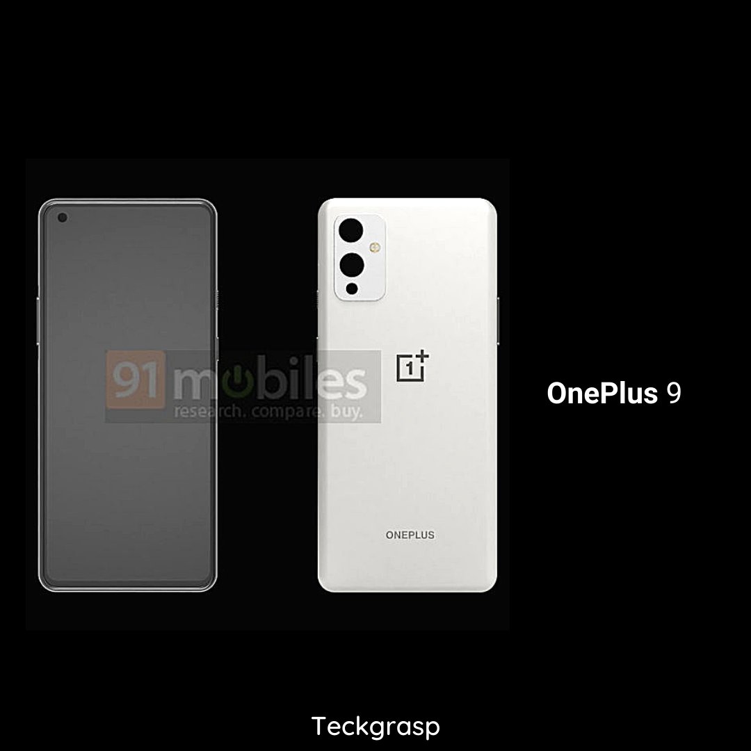 teckgrasp's tweet photo. Here's the first look at the OnePlus 9. https://t.co/dnQBkIYLAq