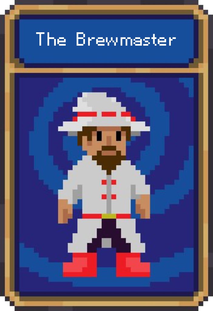 "The Brewmaster" has the best potions in the business.

They are about to hit the market.

RT for mint #21, one lucky winner is gonna get it.