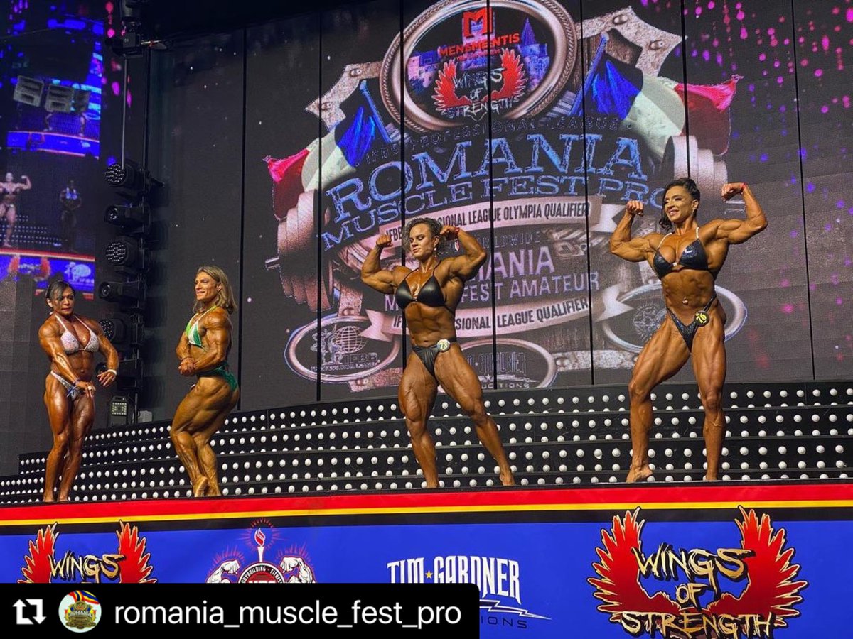 WingsStrength's tweet image. 🇷🇴Romania Muscle Fest Pro Women’s Bodybuilding 

Watch live on PPV:
🌐 live.romaniamusclefest.com

@romania_muscle_fest_pro 
#womensbodybuilding 
#romaniamusclefestpro 
@ifbb_pro_league 
@mrolympiallc 
@digitalmusclemedia 
#ifbbproleague 
#olympiaqualifier