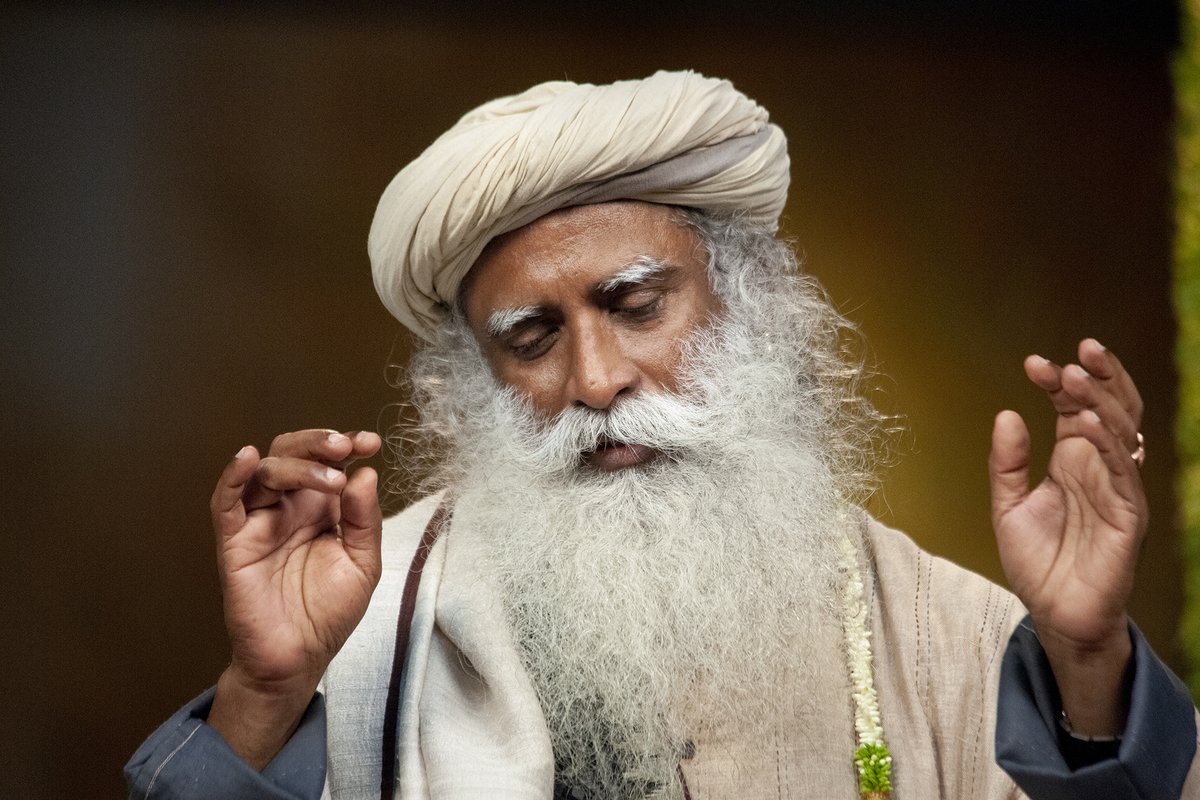 SadhguruJV's tweet photo. Lethargy essentially comes from overconsumption of either food or thought. #SadhguruQuotes https://t.co/qKMXbA2YDy
