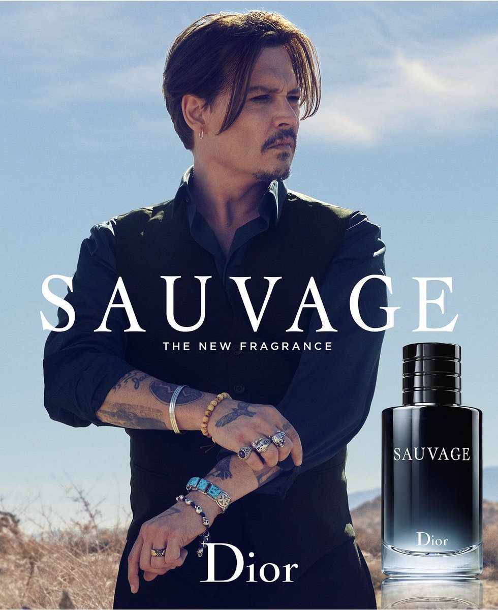 Abbie on Twitter: "Johnny Depp is still the face of Sauvage, because Dior aren