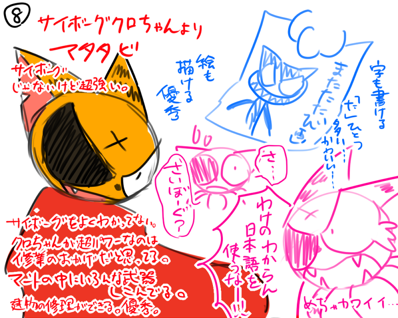 好きなキャラ第二弾～
⑤～⑧ 