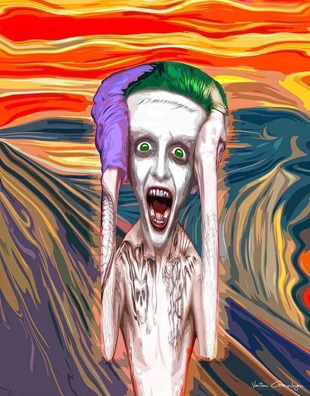 fubiz's tweet photo. Famous Paintings Transformed into Batman Pop Art https://t.co/Bd3mfvufuv https://t.co/T58I4HUY7E
