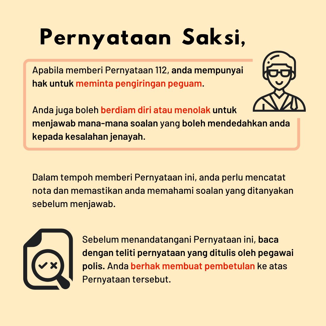 [BM]Sebagai orang awam anda perlu tahu hak anda apabila ditahan polis. Berikut adalah panduan tentang apa yang anda perlu lakukan ketika ditahan, bersama dengan hak-hak anda. 