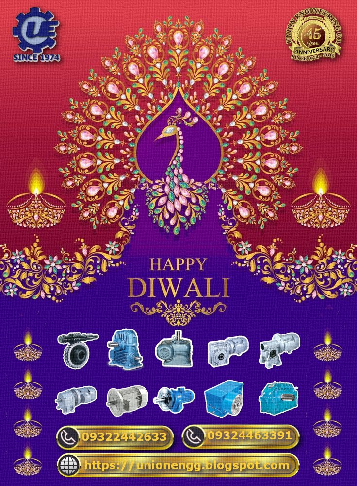 May the divine light of #Diwali spread into your life and bring peace, prosperity, happiness, good health and grand success.

HAPPY DIWALI &amp; NEW YEAR TO ALL 🙏

Regards.,
Team UECO.

#unionengg #HappyNewYear #HappyDiwali