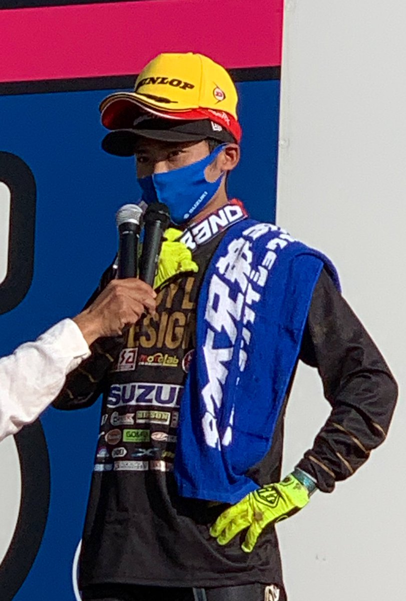 suzukicojpmotor's tweet image. 【全日本モトクロス選手権 第5戦
MFJ-GP大会 決勝 総合結果】
SRMマウンテンライダーズ
IA1 #12 小林選手9位
IA2 #39 内田選手
ヒート2、2位表彰台獲得！総合3位
#60 池田選手11位
#63 真野選手21位

ご声援ありがとうございました！
#スズキ #全日本MX #RMZ450 #RMZ250 #HSR九州