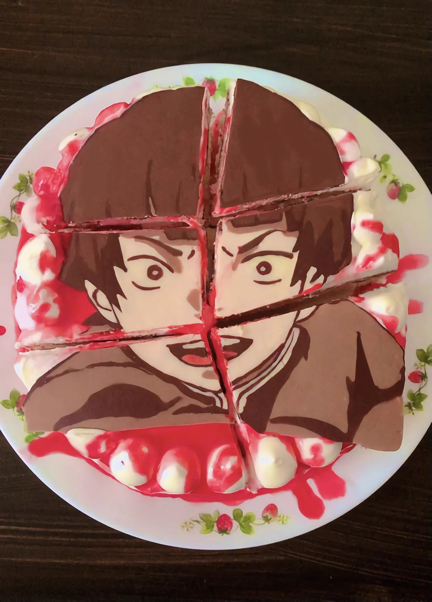 サイコロステーキ先輩再来？再現度の高すぎるケーキｗｗ