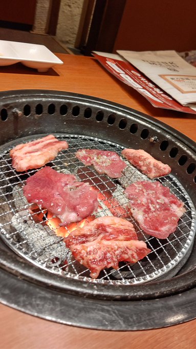 狐ヶ峰とくるちゃんと焼肉した〜!!美味しかったです! 