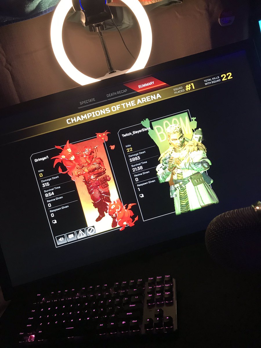 SlayerSlane's tweet image. 22 kills 6k damage. Easy boys #apexlegends #20bomb