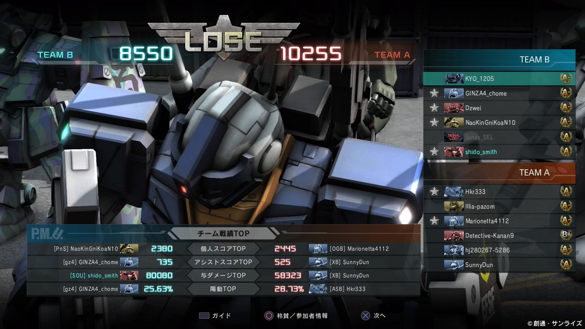 屍弩 しど No Twitter 何だ 今日は意地でも敗北続きの日なのか バトオペ2 Ps4share