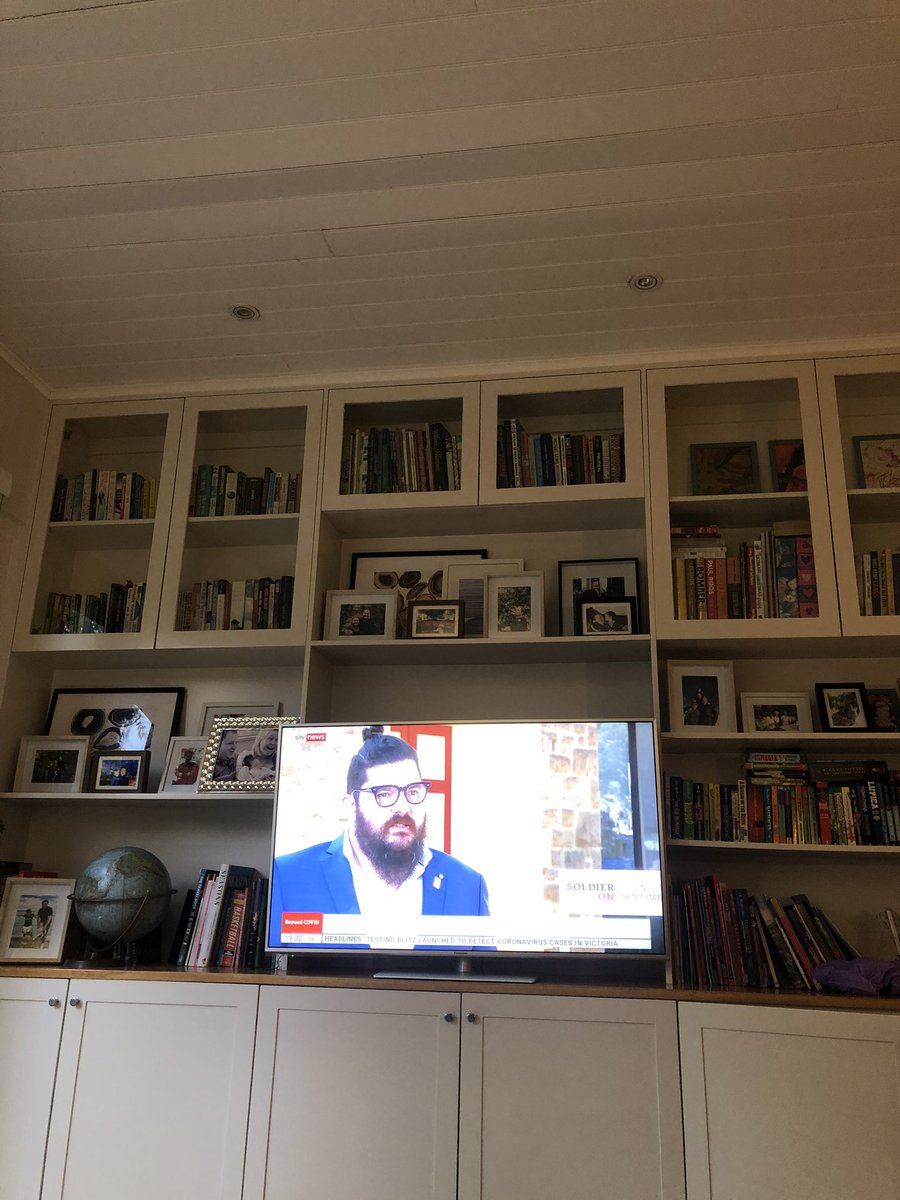 JadeAMoffat's tweet photo. Fantastic to see the Australian Prime Minister, Hon. Scott Morrison MP, Katrina Troughton and 👋🏼 Jeff Shapiro just now on Sky News discussing IBM’s #SkillsBuild partnership with Soldier On Australia 🇦🇺  #goodtechibm https://t.co/7S27qsow9A https://t.co/PCYU1XSFNO