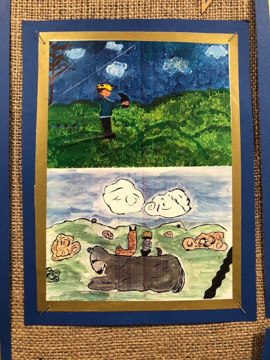 Year5WT_sch's tweet photo. A fantastic achievement for year 5 children to see their published work inspired by ‘The Boy, The Mole, The Fox and the Horse’. They should be extremely proud of their learning! @charliemackesy @WestThorntonSch https://t.co/lejVjZydr5