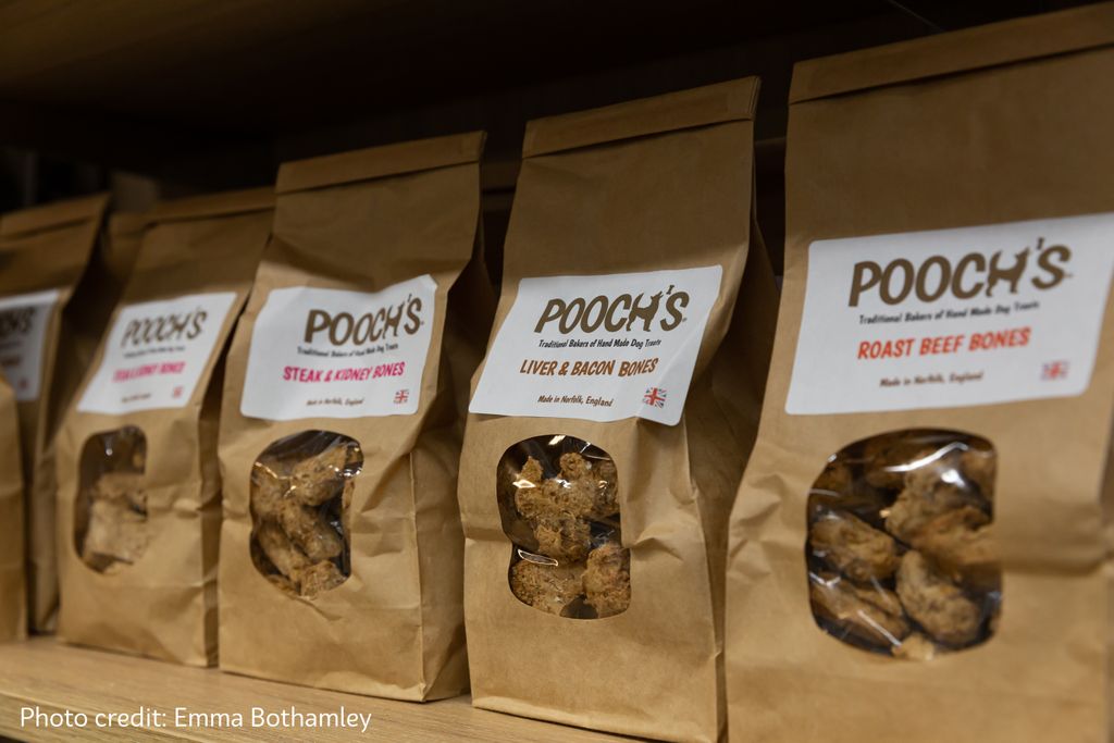 poochs dog treats