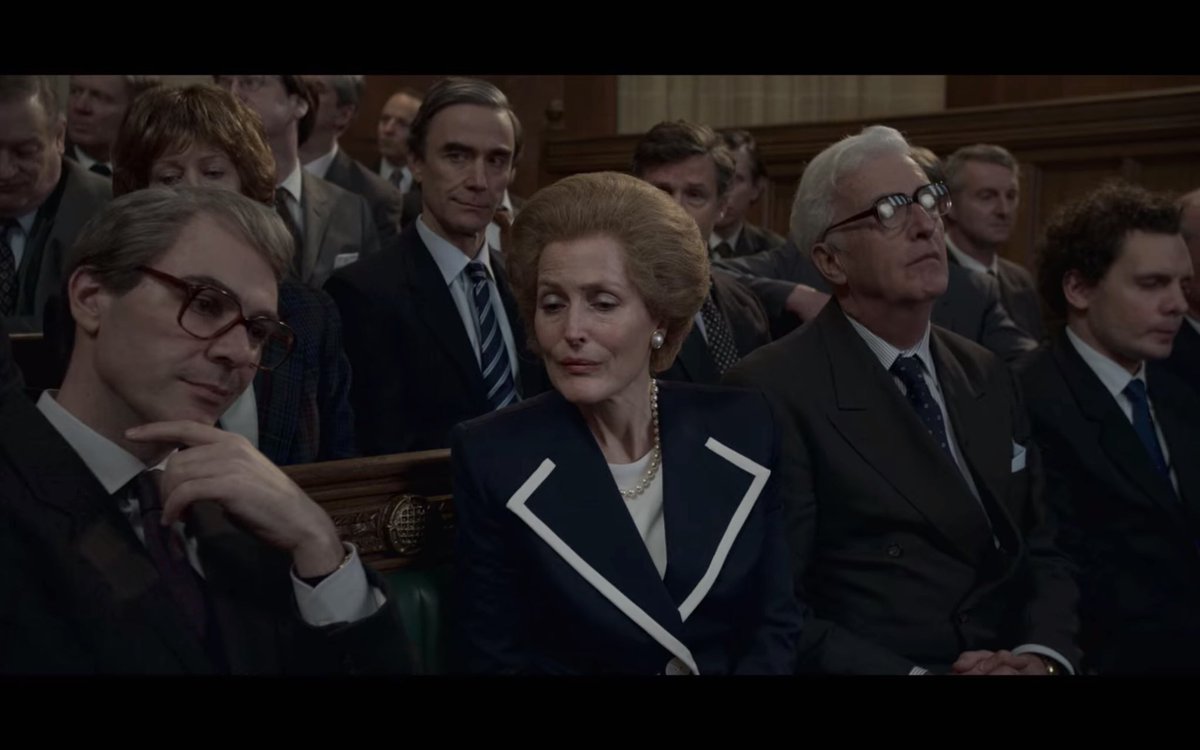 marcozall's tweet photo. How lovely to wake up &amp; see myself sitting next to the glorious @GillianA in @TheCrownNetflix, released today! That’s my tv binge watching for the day sorted 🤓 https://t.co/9I8SG1WJE4
