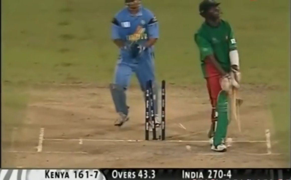 Almost all except Tikolo, surrendered to India bowlers effortlessly in 2003 WC semi , when Tikolo thrashed Sachin for a boundary towards the end of their innings,  @sachin_rt chopped his stumps on the very nxt delivery..