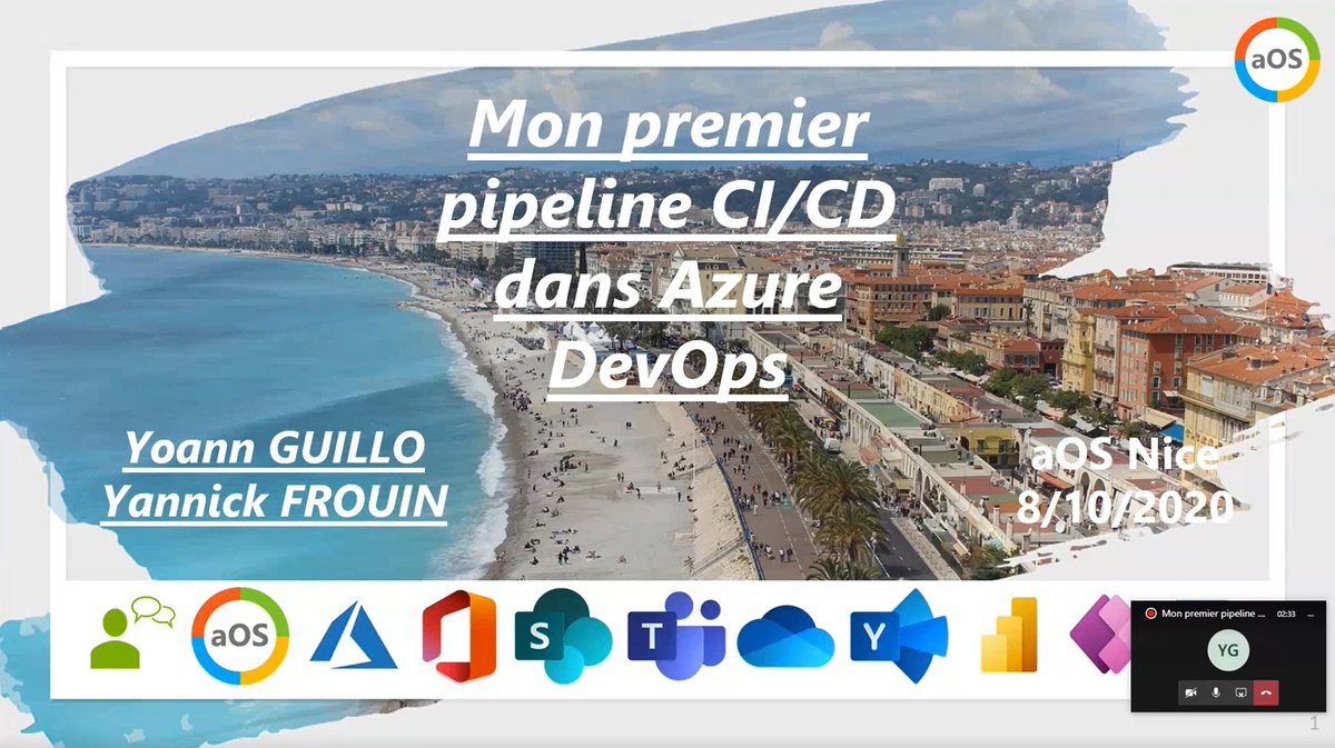 aOSComm's tweet image. 🚀 Mon premier pipeline CI / CD
Par @YoannGUILLO   et @YFROUIN 

🎞️ C&apos;était l&apos;une des sessions qu&apos;il ne fallait pas rater au dernier #aOSNice #aOSOnline
A revoir ici loom.ly/i6yosnA

#aMSOnline #Microsoft365 #Office365 #PowerPlatform  #IoT #Azure