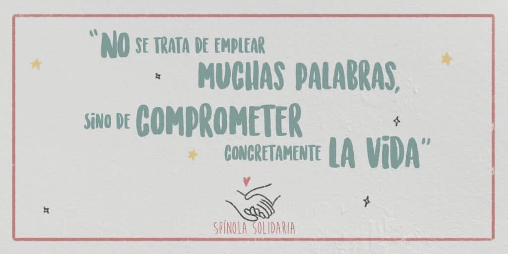 SP_Solidaria's tweet photo. Hoy nos unimos a @Pontifex_es con el deseo de vivir más comprometidas con los procesos para acabar con la desigualdad y la pobreza #DiaMundialdelosPobres https://t.co/tiHmxOiEiv
