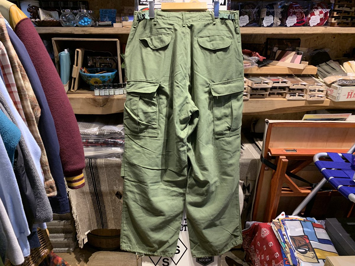 outsidekawasaki's tweet photo. USED US ARMY
M-51 Cargo Pants
Size M Regular
Price ¥12800+tax

ミリタリー！
カーゴパンツの王道！
どっしりとした太め！
カッコいいです👍

#川崎 #川崎駅東口 #新品 #インポート #セレクトショップ #古着 #ユニセックス #アメカジ #usarmy #アメリカ軍 #カーゴパンツ #m51 #川崎じもと応援券 https://t.co/yScziNnVqM