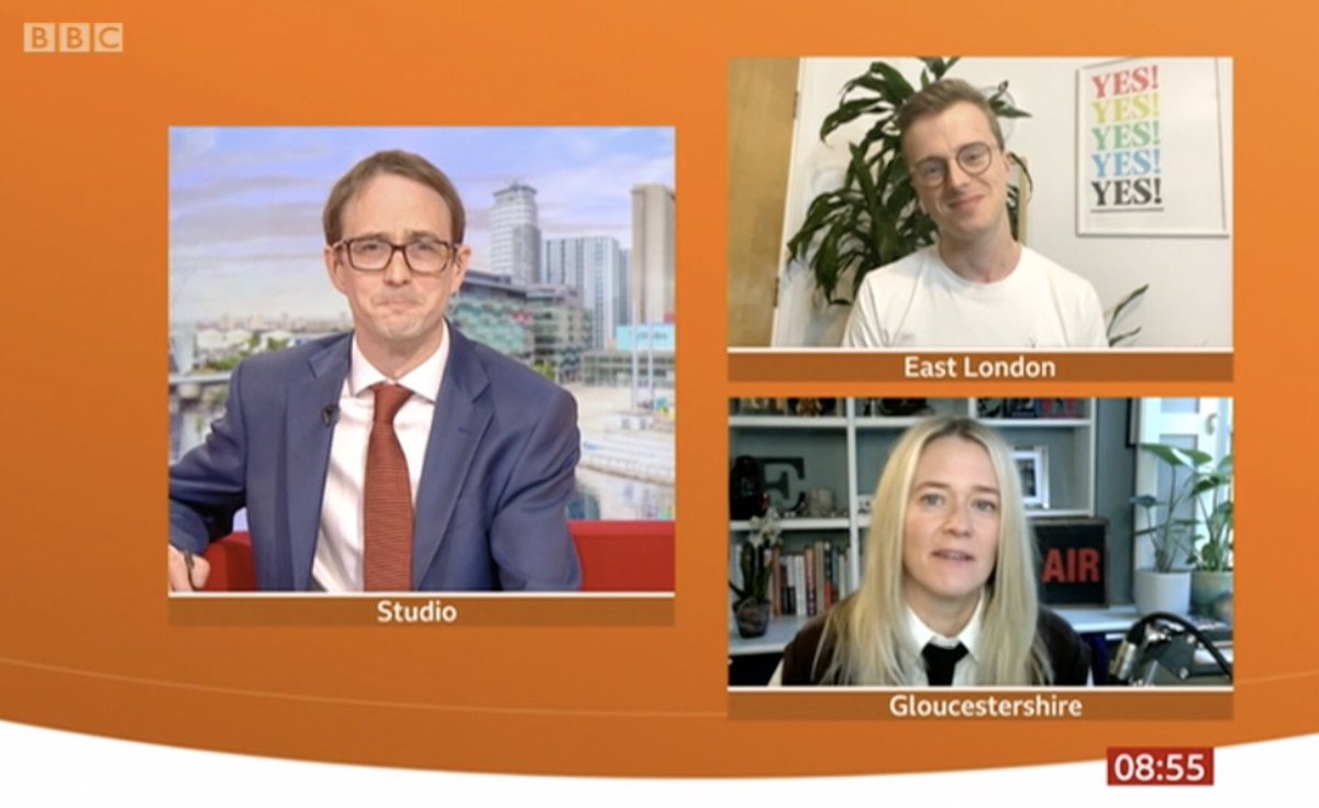 kin_and_castle's tweet photo. Just spotted my YES! @printclublondon print on @bbcbreakfast thanks to @scottygb with @edibow too! https://t.co/qpqKqWP04d https://t.co/bJ91hR1uxy