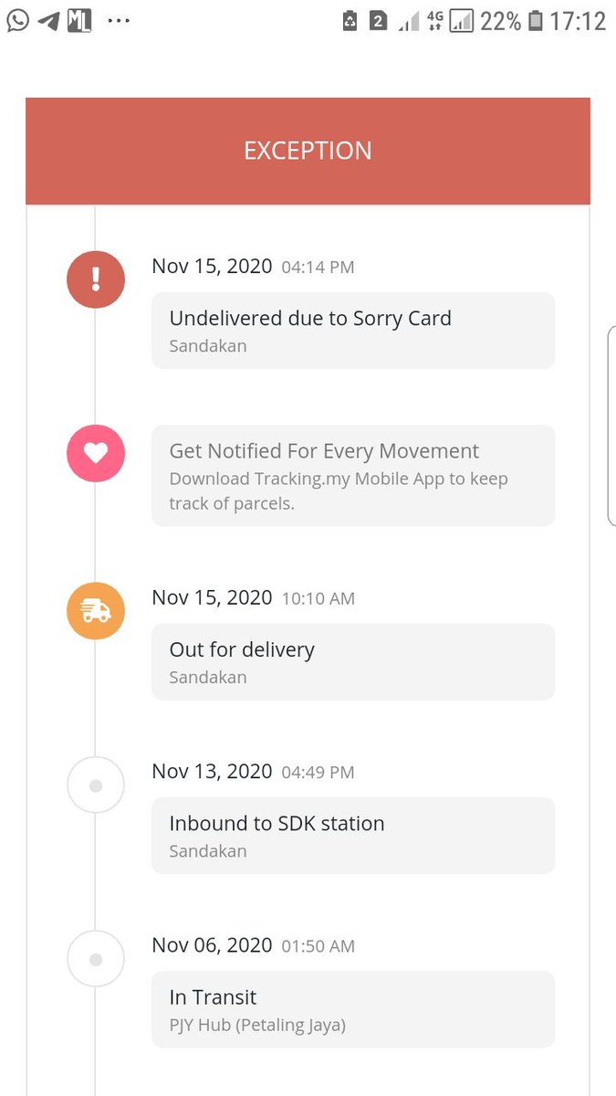 echxm_'s tweet photo. @GDEX_Official Posman x tinggalkan apa2x kat peti surat. Boleh tolong saya. https://t.co/Yk5eXcq9PJ