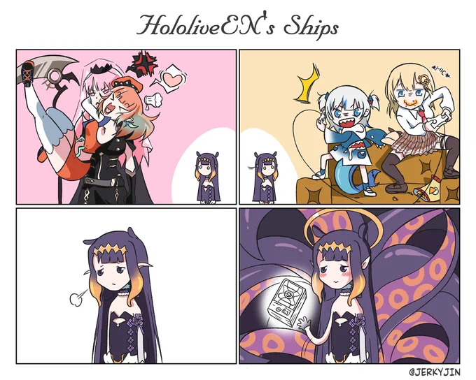 HololiveEN's Ships ???
#callillust #ArtsOfAshes #絵ニックス #inART #いなート #ameliaRT #gawrt 