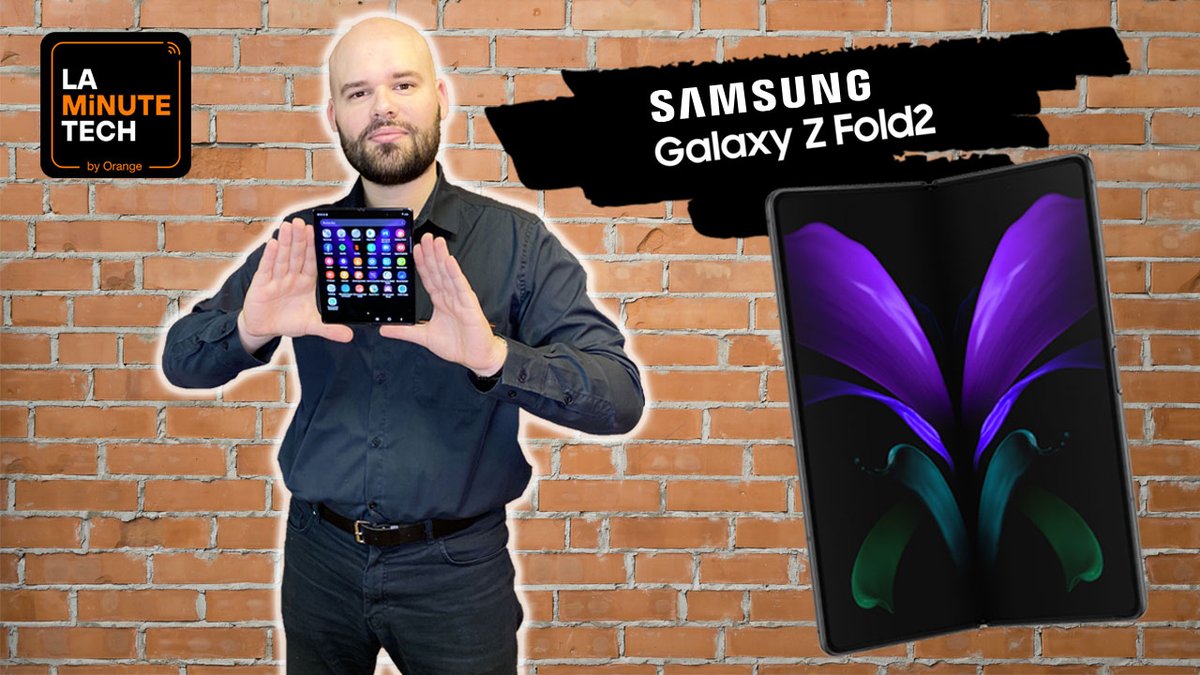 Orange_Lux's tweet photo. La Minute Tech by Orange 
🔎 Zoom sur le Samsung Galaxy Z Fold2 📱

Qu'en pensez-vous ? N'hésitez pas à commenter 👇

#MinuteTechByOrange #Technology

https://t.co/5qgZfnHaia https://t.co/vXXhBfun1y