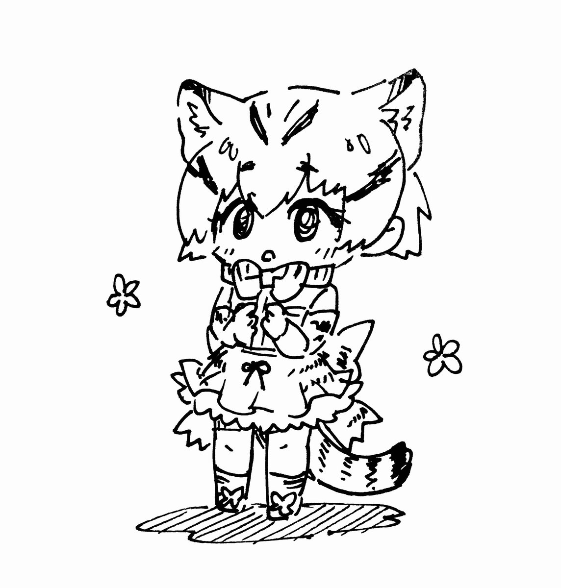 フレンズ〜
#みんなのデフォ絵と等身絵の比較が見たい 