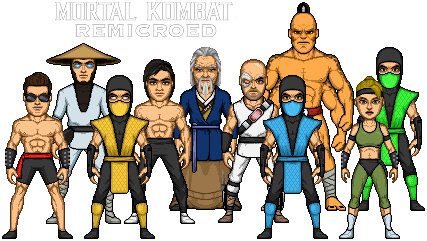 JoeyCola91's tweet photo. Got back into making #Microheroes / #PixelArt of the OG Mk characters to #MKTrilogy. If you like stuff like this, give it a like, and if you want to see each character separately, check out my DeviantArt page.
https://t.co/IgBb88TacK

#MortalKombat @MortalKombat https://t.co/HAULZOtcqP