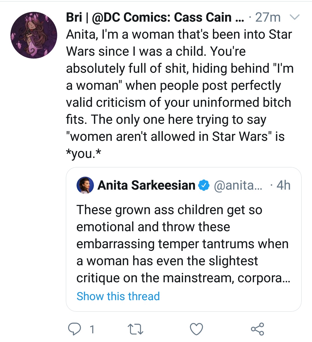 Women respond to Anita Sarkeesian.