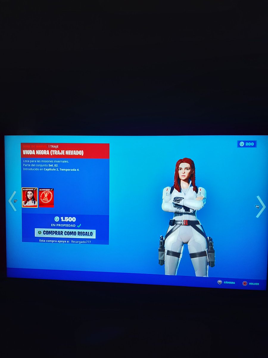 ESDaniel_HB's tweet photo. @EnderHeaven Me compre a la viuda con tu código, espero aparecer en el video! Saludos crack https://t.co/BD77qAlI5U