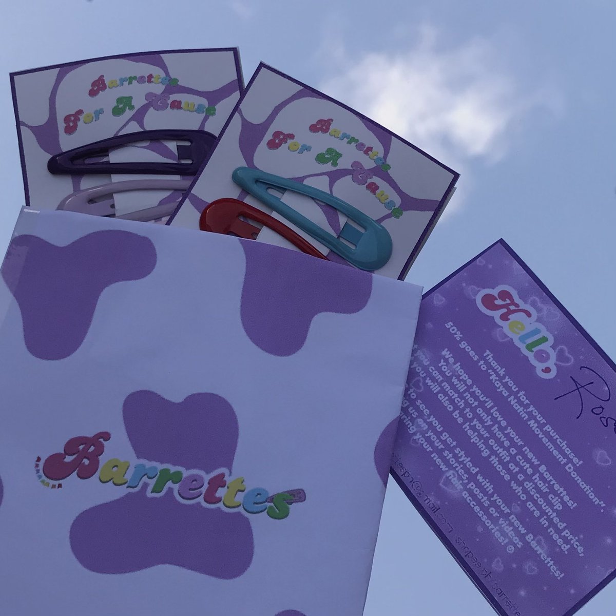 BarrettesPH's tweet photo. we wanted to help in our own little way so we thought of #SaleForACause wherein you can now purchase our Barrettes individually for only ₱15 instead of buying them in pairs. 50% of our sale goes to "Kaya Natin Movement Donation". together, we can help those who need it most. https://t.co/gUA7CLcYNU