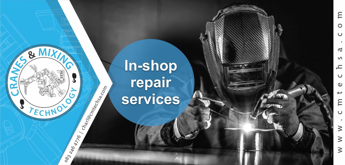 cmtechsa's tweet photo. We provide an extensive range of in-shop repair
charl@cmtechsa.com | https://t.co/hOilqHNWAb
#CMTECHSA #ConcretePlants #MechanicalRepairs #RefurbishedCranes #BatchingPlants #TowerCranes #Cranes #breakdowns #TaigeisDigital https://t.co/JqjCEGWfR1