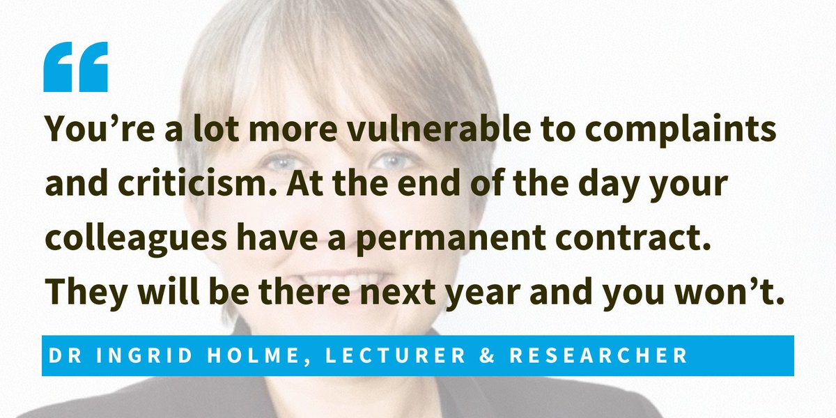 Hourly rates of pay may be high in comparison to other sectors but those who were precariously employed said that this rate drastically reduces when calculated on a per-hour-worked basis. This is due to preparation of lectures, interaction with students, meetings & other factors.
