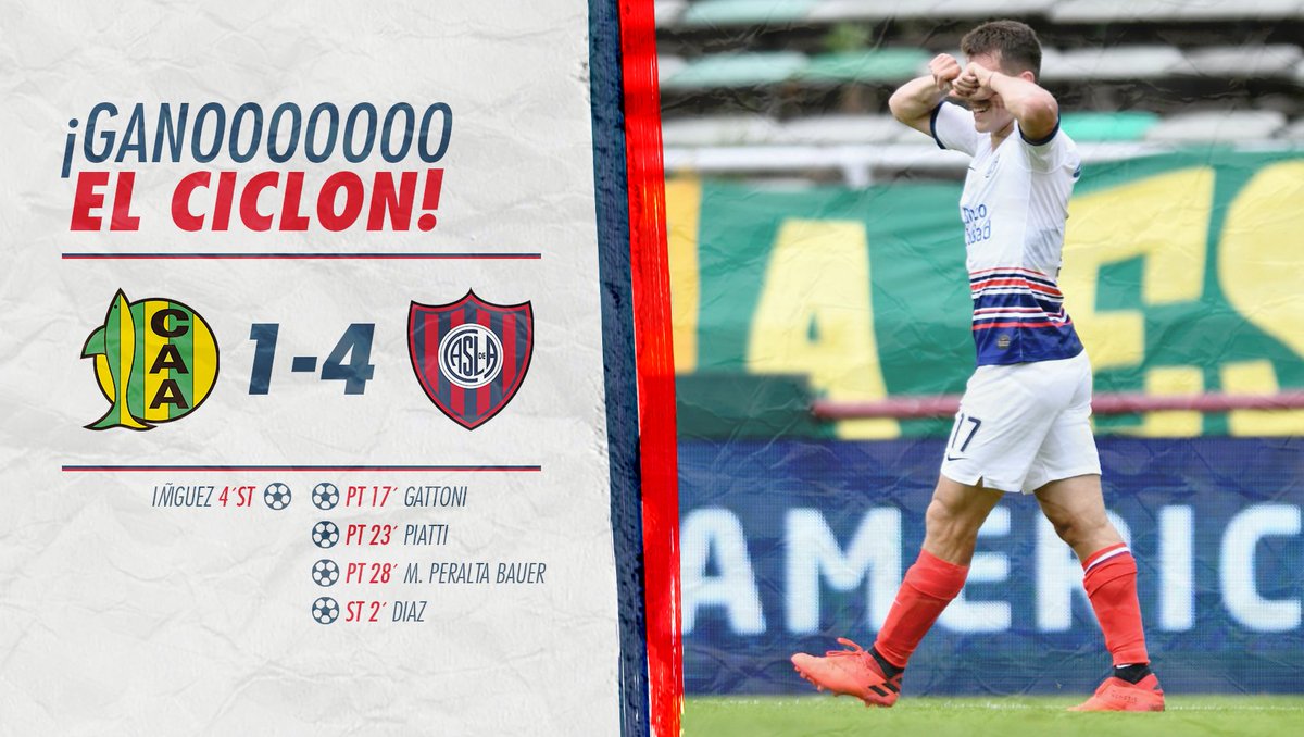 San Lorenzo enchaine une deuxième victoire dans ce groupe, 4-1 contre <a href="/clubaldosivi/">Club Atl. Aldosivi</a> 🔵🔴