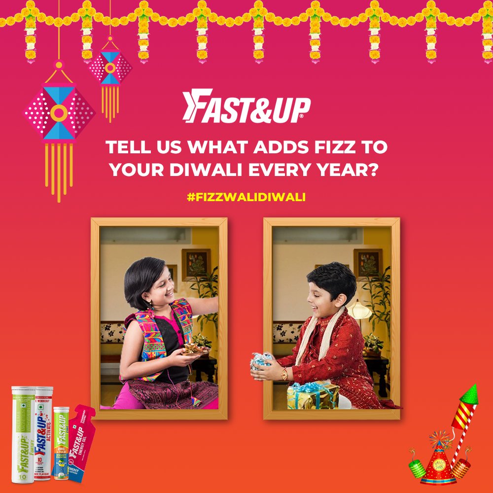 FastandUp_India's tweet photo. #ContestAlert 

Answer this simple question &amp; stand a chance to win goodies from Fast&amp;Up

3 Winners will be selected on the basis of creativity. Pictures get extra brownie points!

Don't forget to tag friends and family!

#Diwali2020 #HappyDeepavali #FitWithFastandUp #sundayvibes https://t.co/EmueGMiRy0