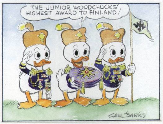 #TheJuniorWoodchucks digital drawing. 

Idea based on #CarlBarks' watercolor illustration.

#thejuniorwoodchucks #oftheworld
#hueylouiedewey #patrol #briskscoutboys #version #duckmaster #highestaward #to #Finland #fanart #sudenpennut #tupuhupulupu #ankanpojat